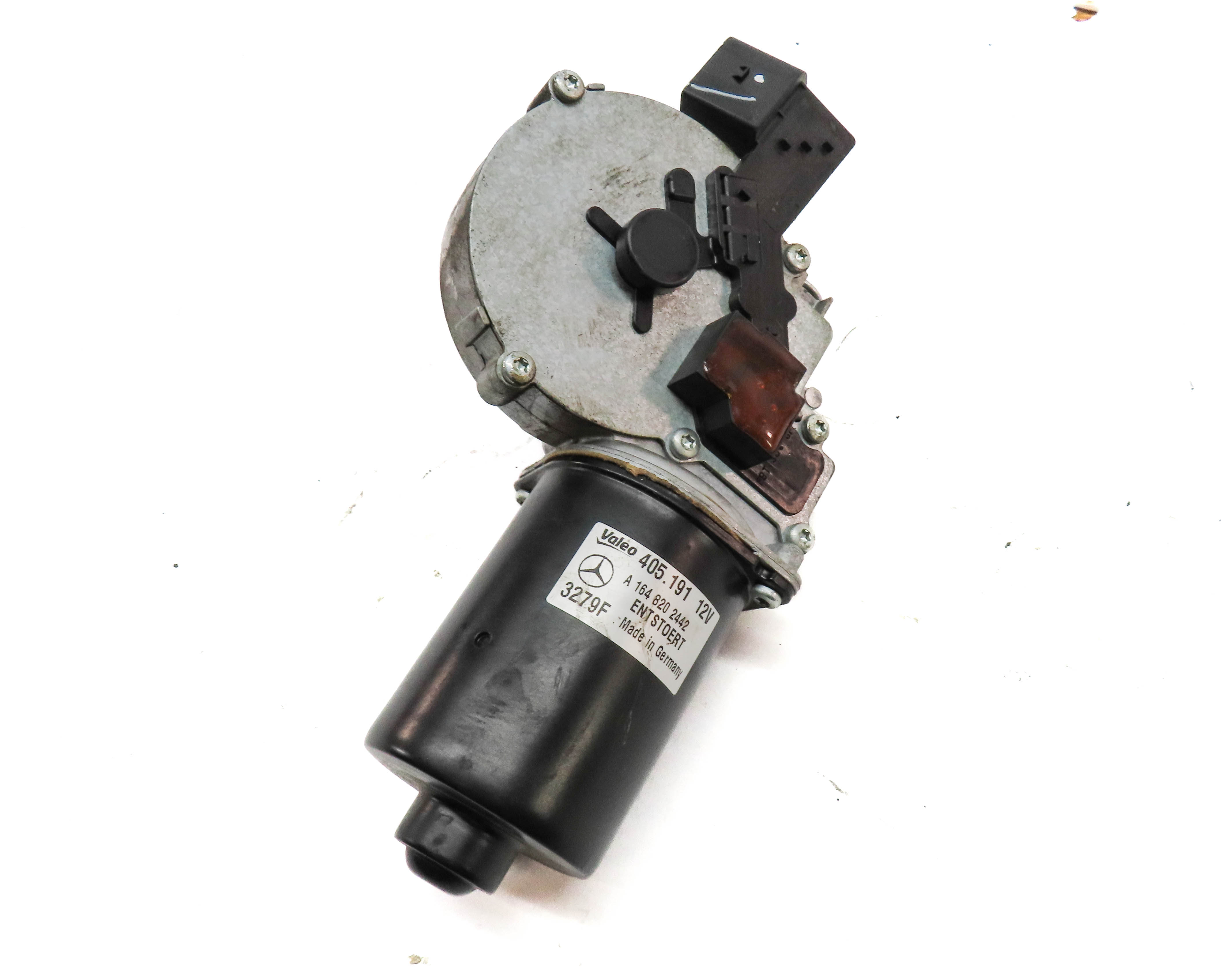 06-12 MERCEDES GL320 GL450 GL550 ML500 ML320 ML350 (X164 W164) FRONT WIPER MOTOR — exact item pictured